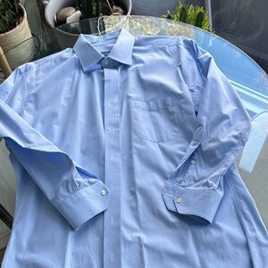 Men's Blue Dress Shirt